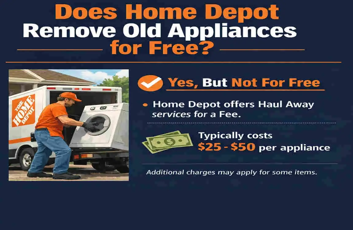 Does Home Depot Remove Old Appliances for Free? Fees, Process & Smart Savings Tips