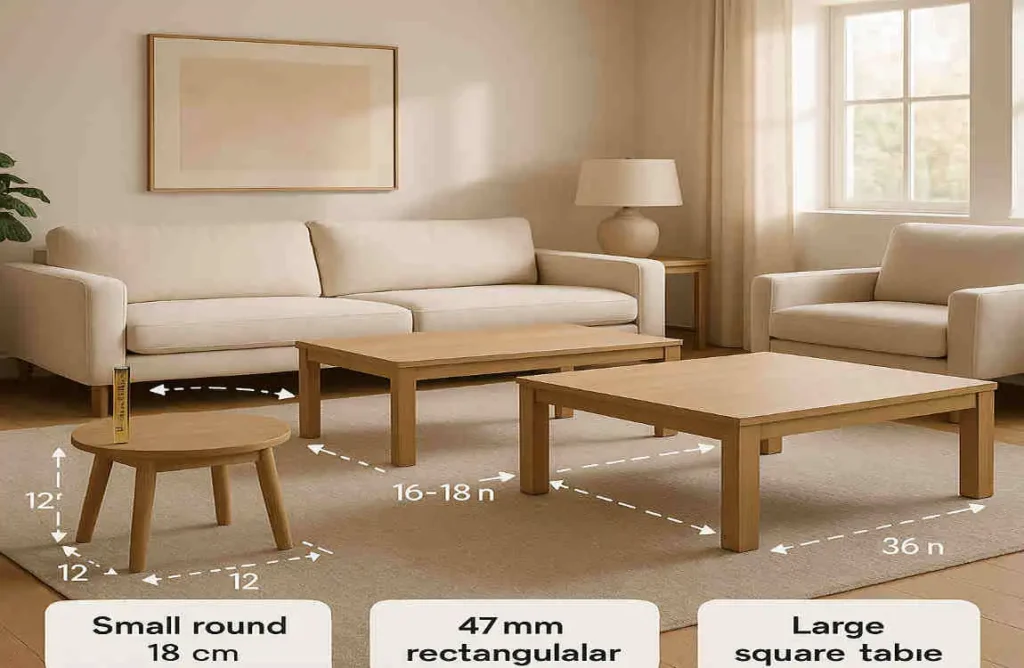 Ideal Coffee Table Size for Your House: Perfect Fit Guide