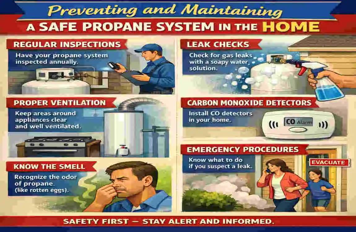 what does propane smell like in a house 