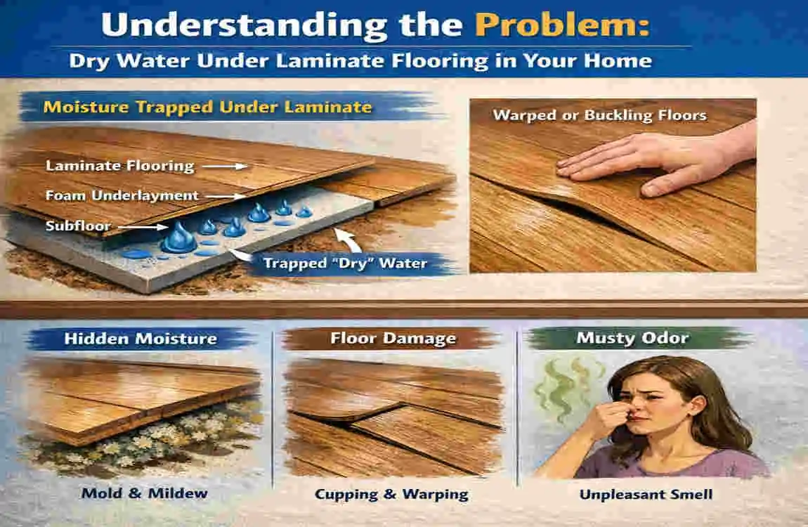 How to Dry Water Under Laminate Flooring in Your Home