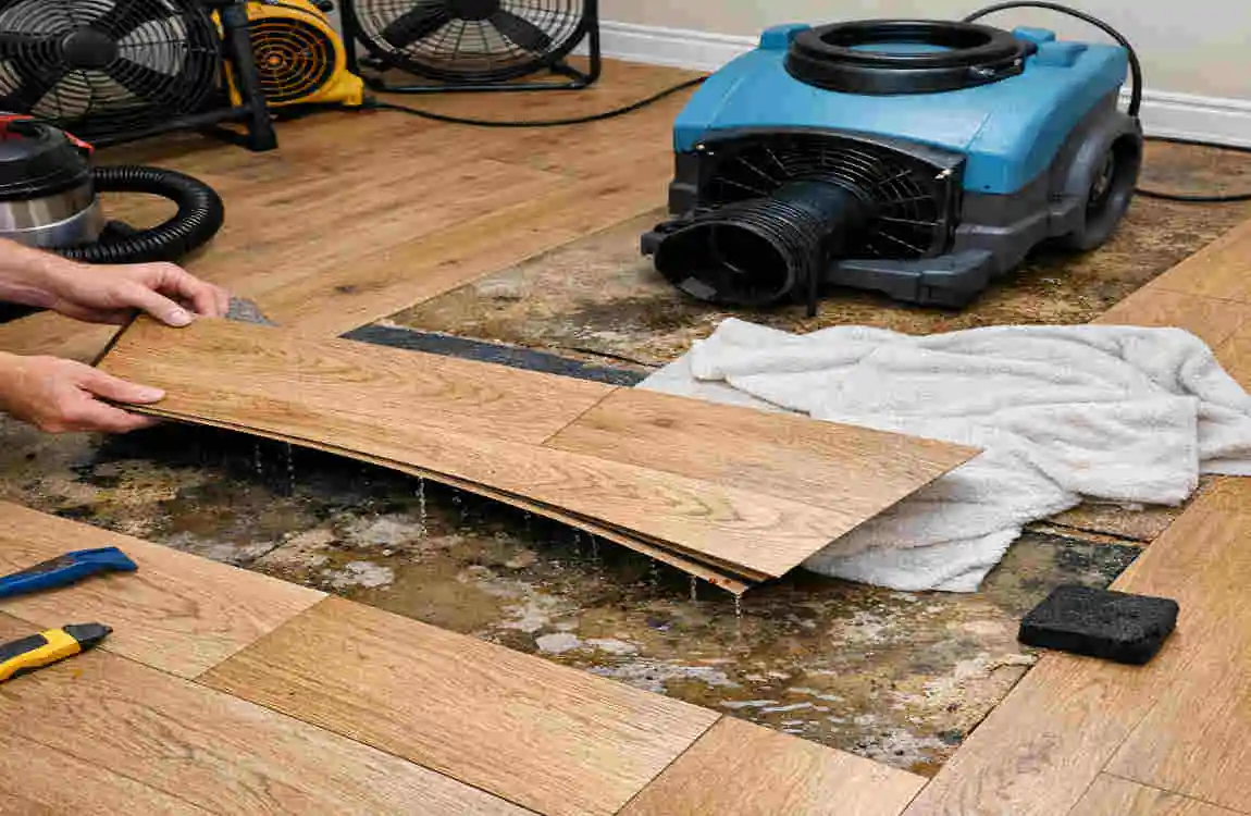 How to Dry Water Under Laminate Flooring in Your Home