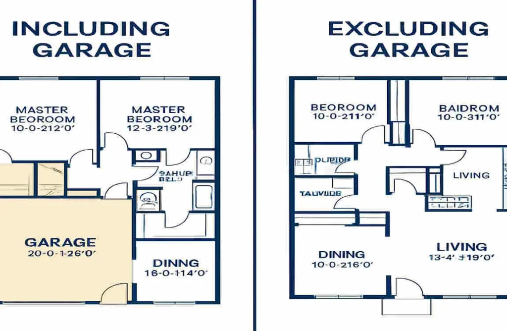 Is Your House’s Square Footage Including Attached Garages?