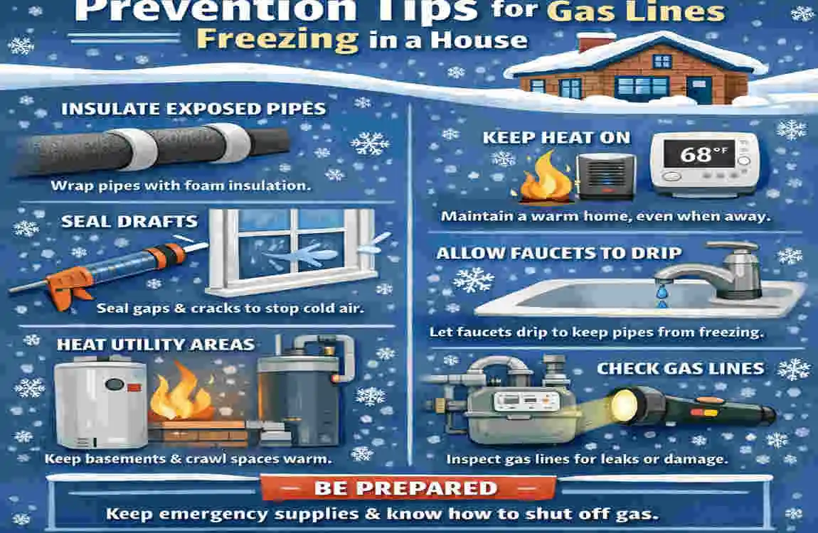Can Gas Lines Freeze in a House? 7 Warning Signs & Easy Home Fixes