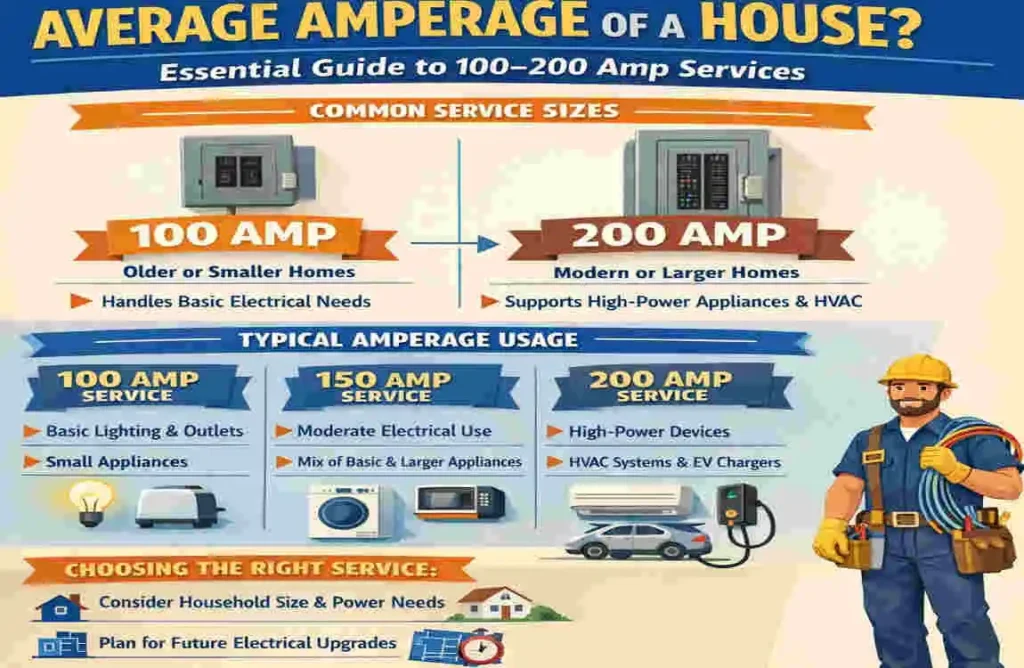 What Is the Average Amperage of a House? Essential Guide to 100-200 Amp Services