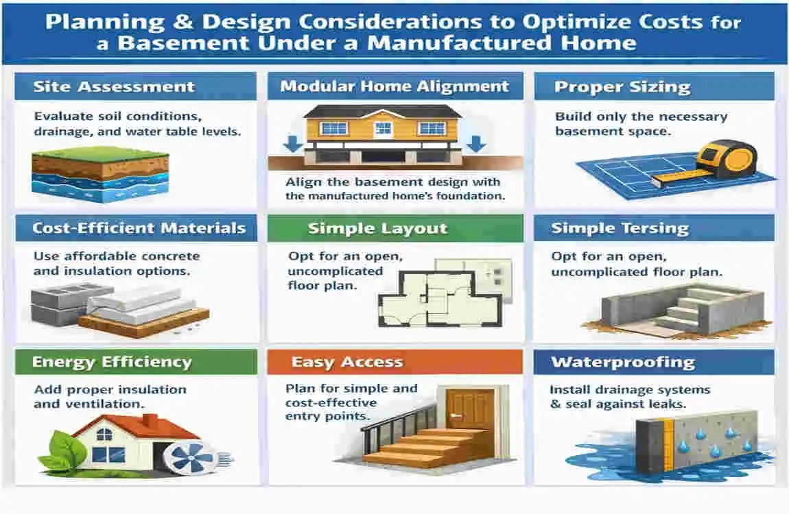 how much does it cost to put a basement under a manufactured home