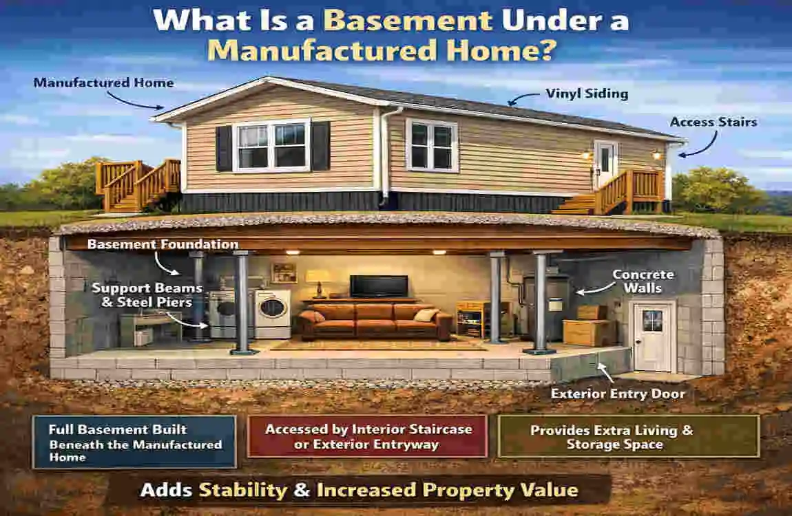 how much does it cost to put a basement under a manufactured home