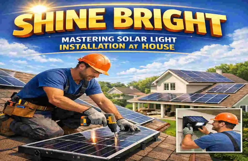 Shine Bright: Mastering Solar Light Installation at House