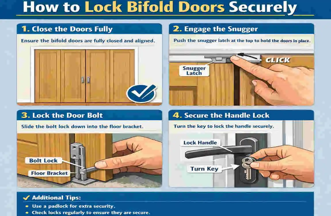 How to Lock Bifold Doors Securely in Your Home or House