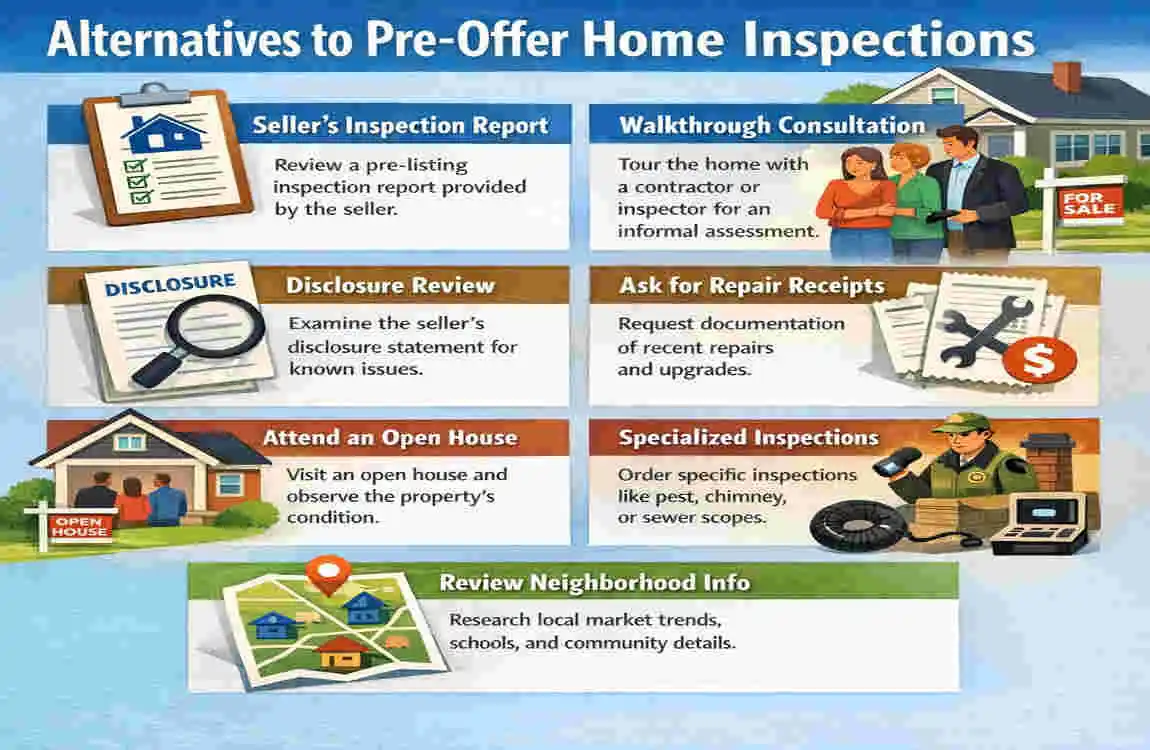 can you do a home inspection before