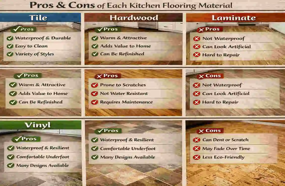 how to choose kitchen flooring