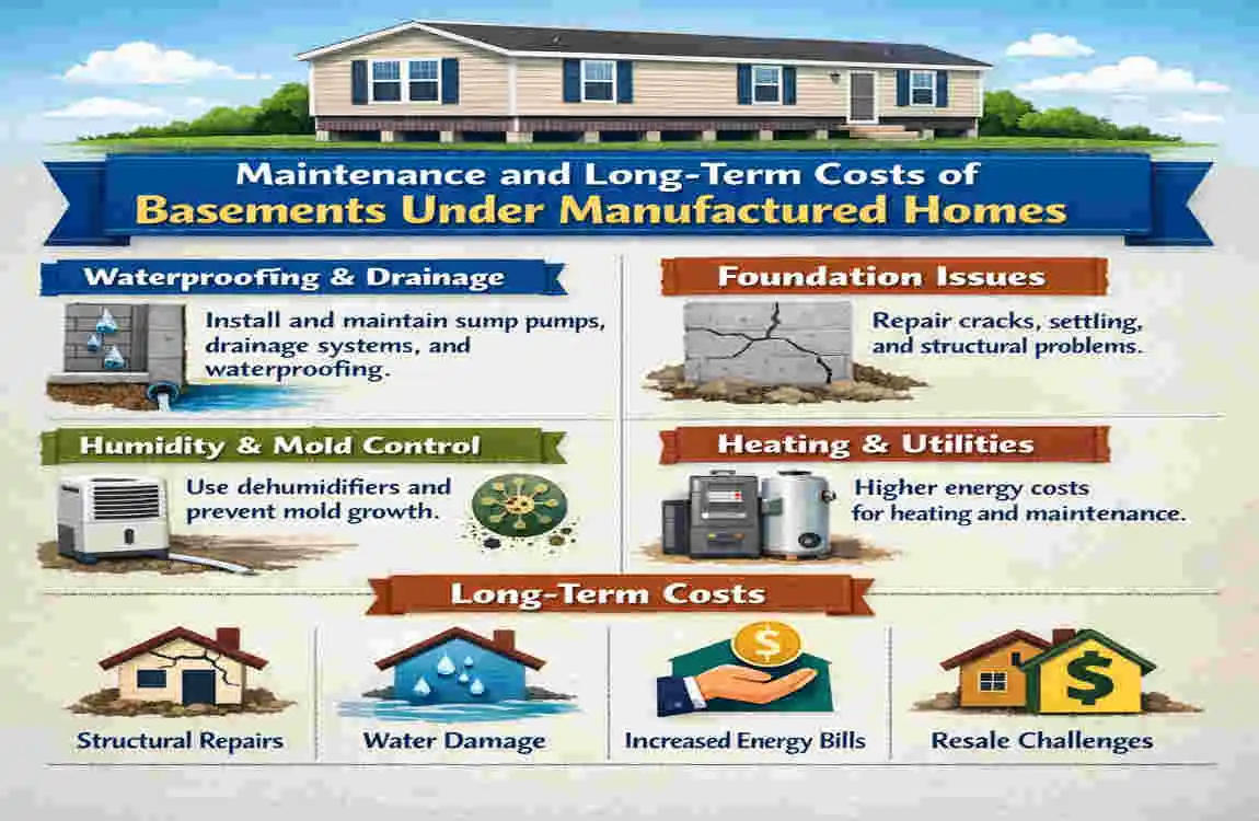 how much does it cost to put a basement under a manufactured home