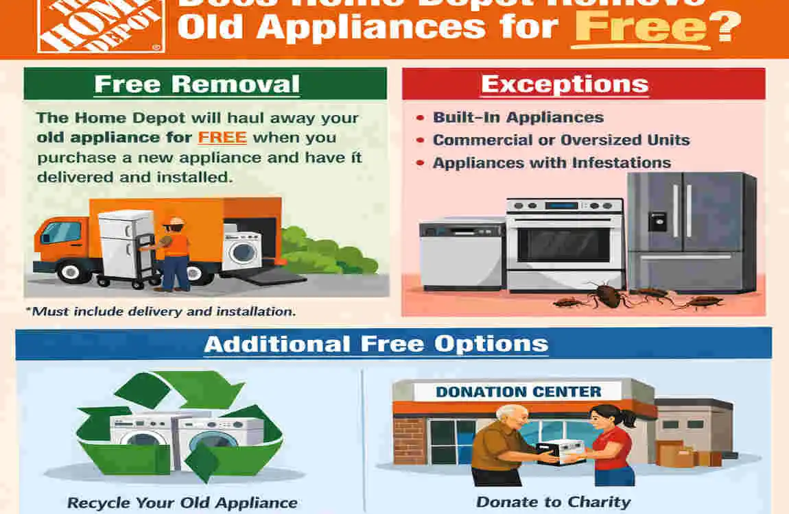 Does Home Depot Remove Old Appliances for Free? Fees, Process & Smart Savings Tips