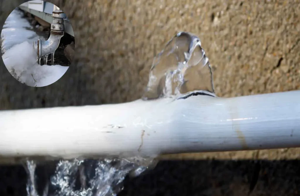 what temperature do pipes freeze under mobile home