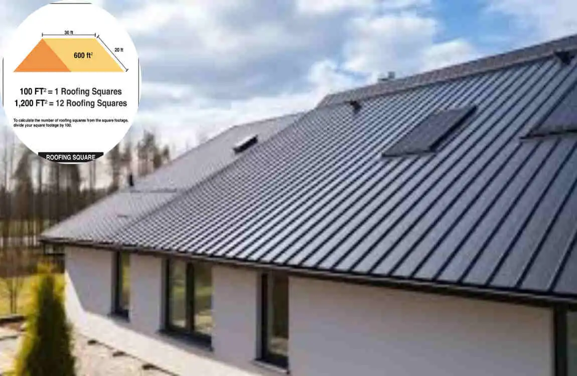how many squares of roofing is 1000 square feet