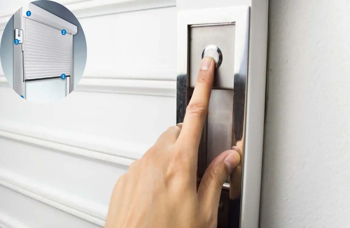 are roller garage doors secure