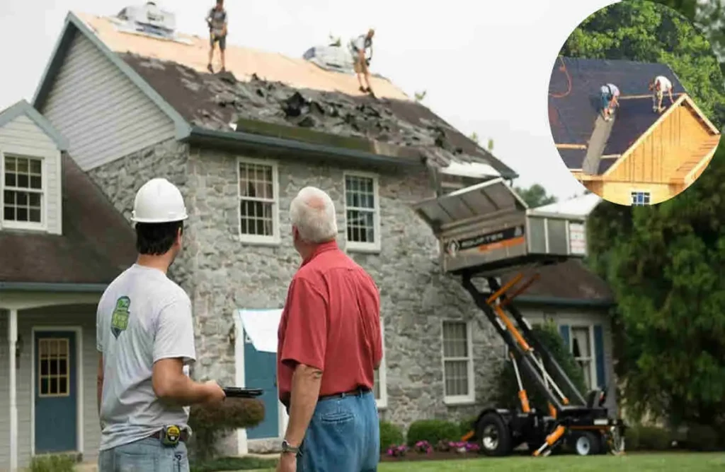 how do roofing salesman get paid