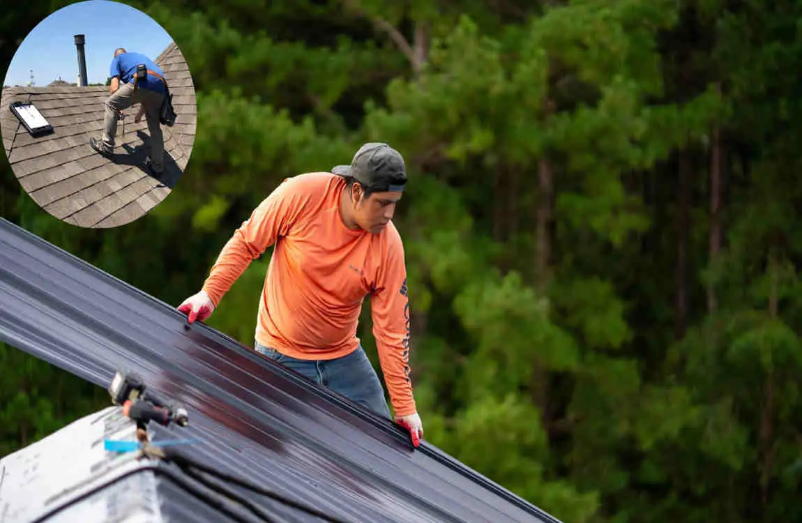 how do roofing salesman get paid