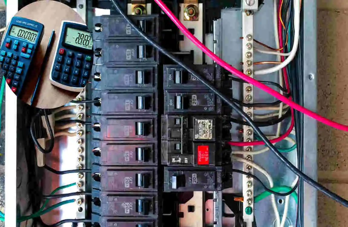 what is the average amperage of a house