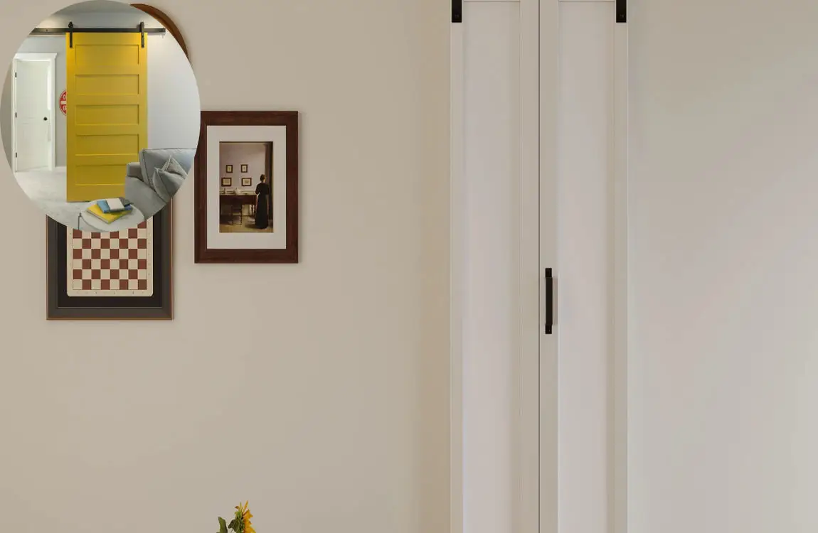 how to paint doors standing up