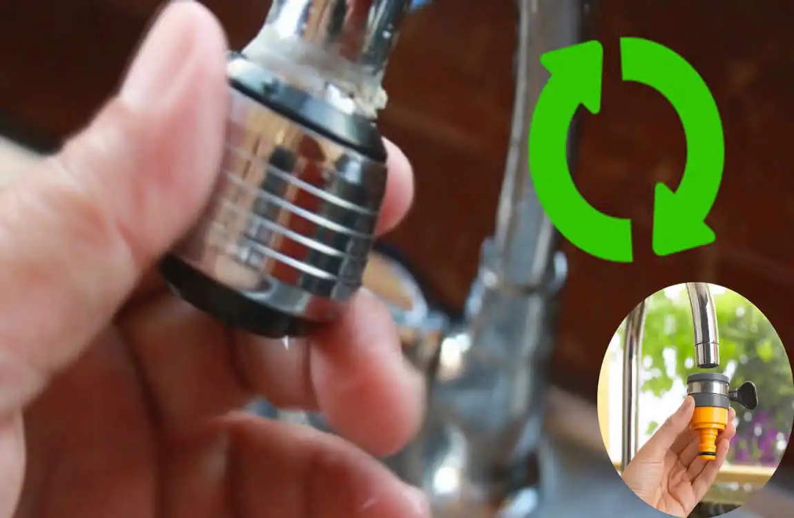 how to connect a water hose to a kitchen faucet