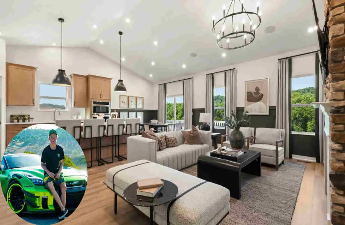 Tanner Fox's New House