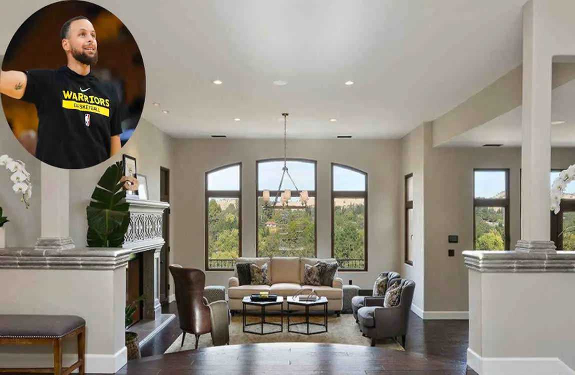 steph curry house
