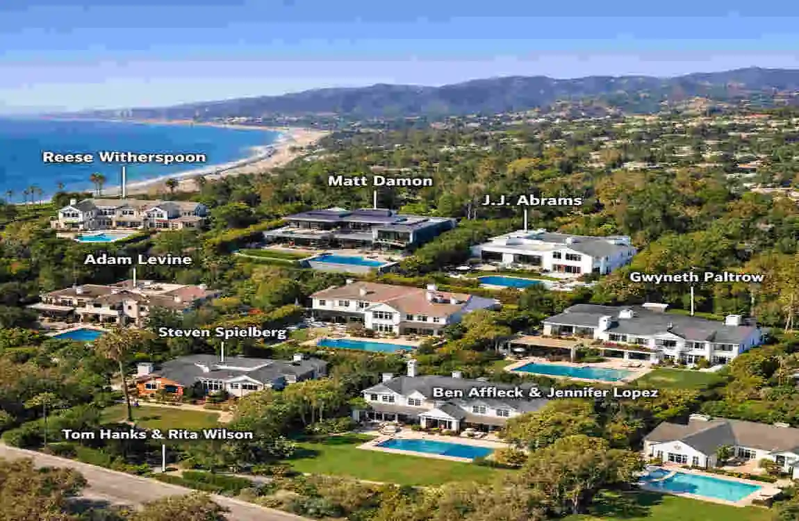 Pacific Palisades Celebrity Houses