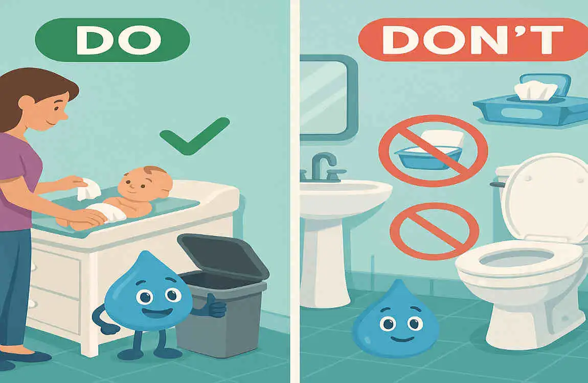 How to Unclog a Toilet in Your House Clogged with Baby Wipes