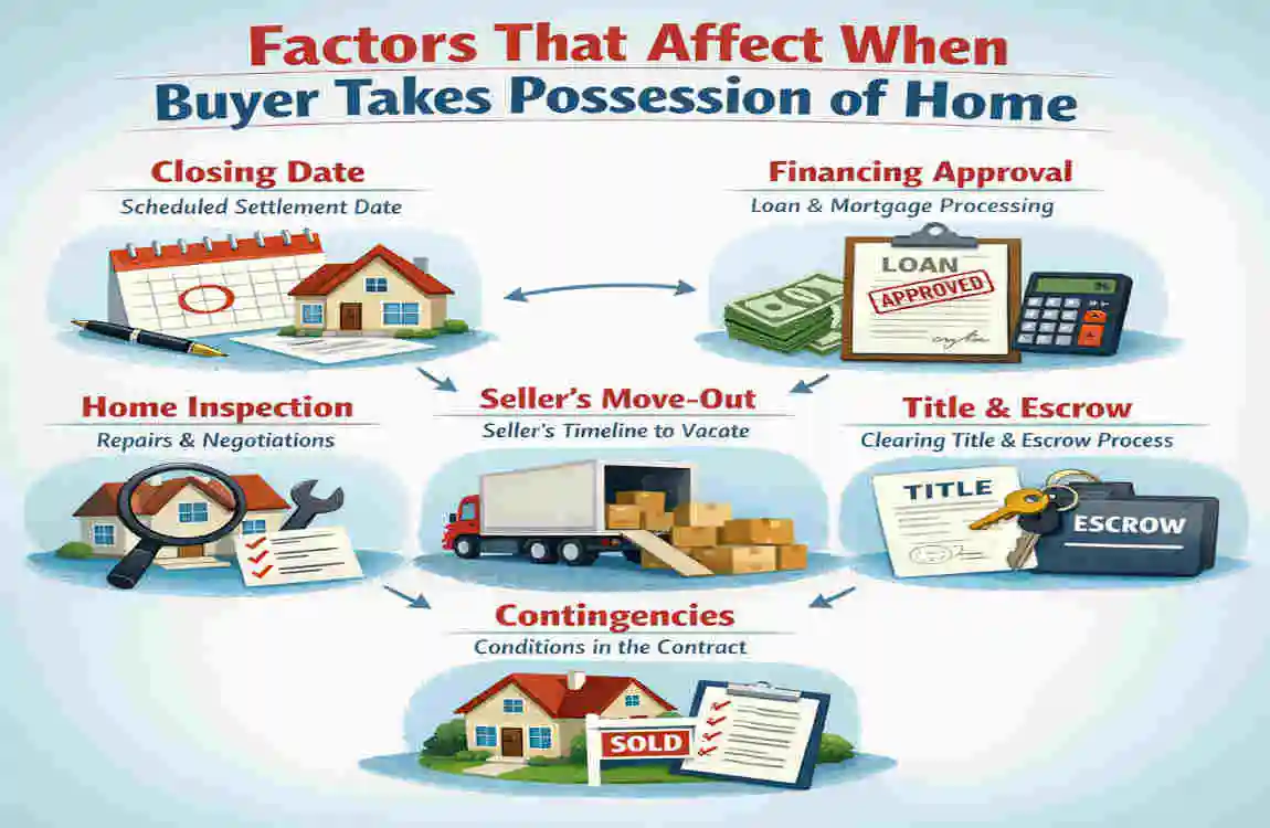When Does Buyer Take Possession of Home? Key Timelines After Closing