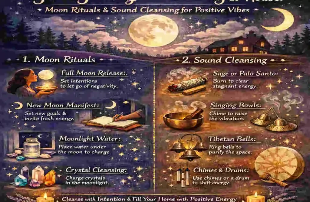 How to Spiritually Clean Your House: Moon Rituals & Sound Cleansing for Positive Vibes
