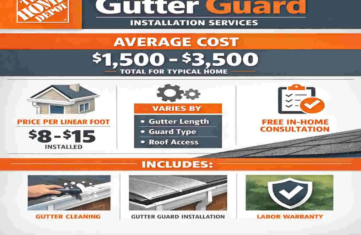 How to Get Home Depot to Install Gutter Guards