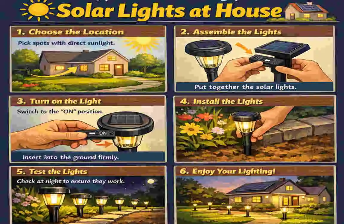 Shine Bright: Mastering Solar Light Installation at House