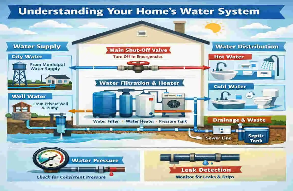 how to adjust water pressure in house plumbing