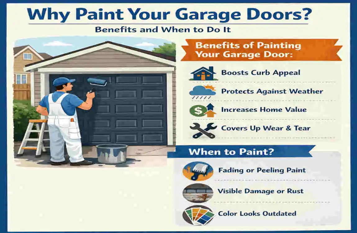 can you paint garage doors