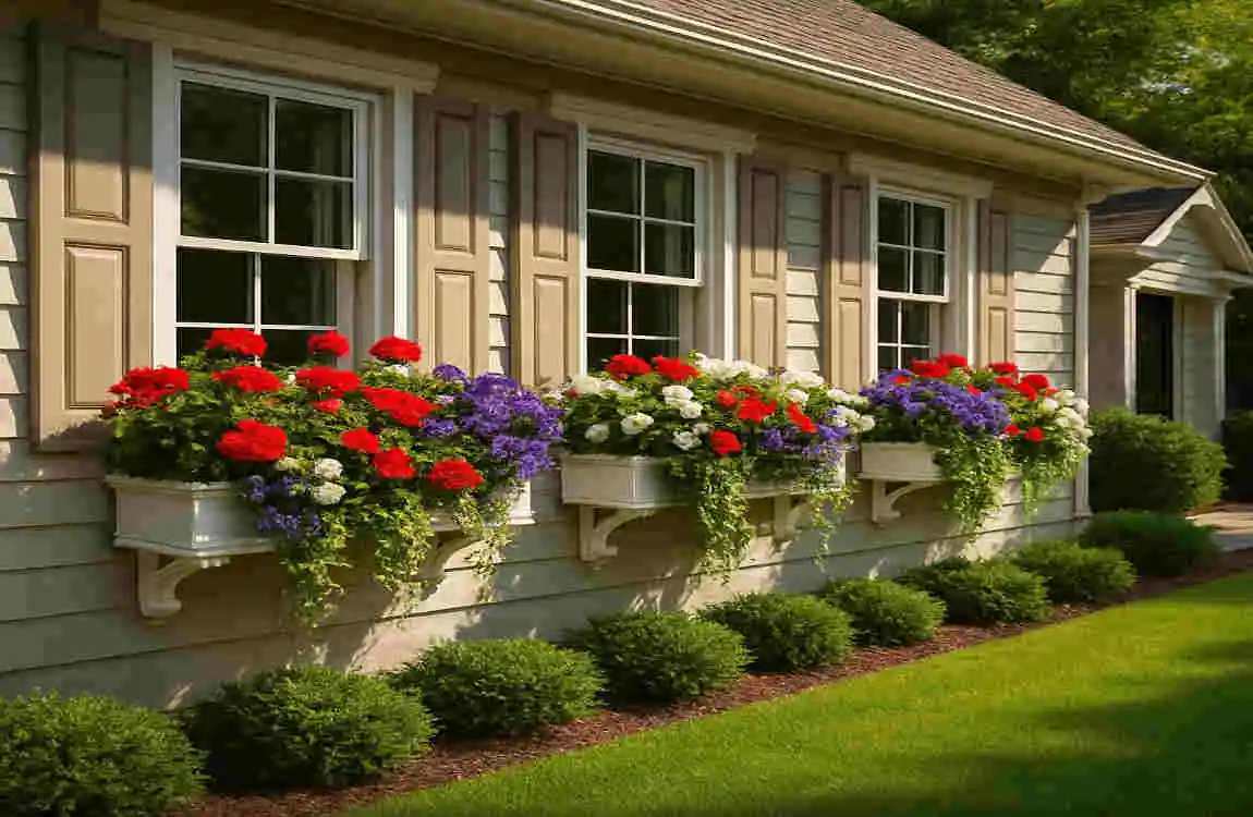 Best Outdoor Window Box Plants to Enhance Your Home’s Curb Appeal in 2025