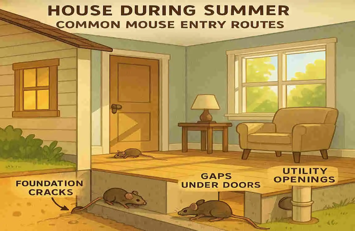 How to Clean Your Home to Deter Summer Mice