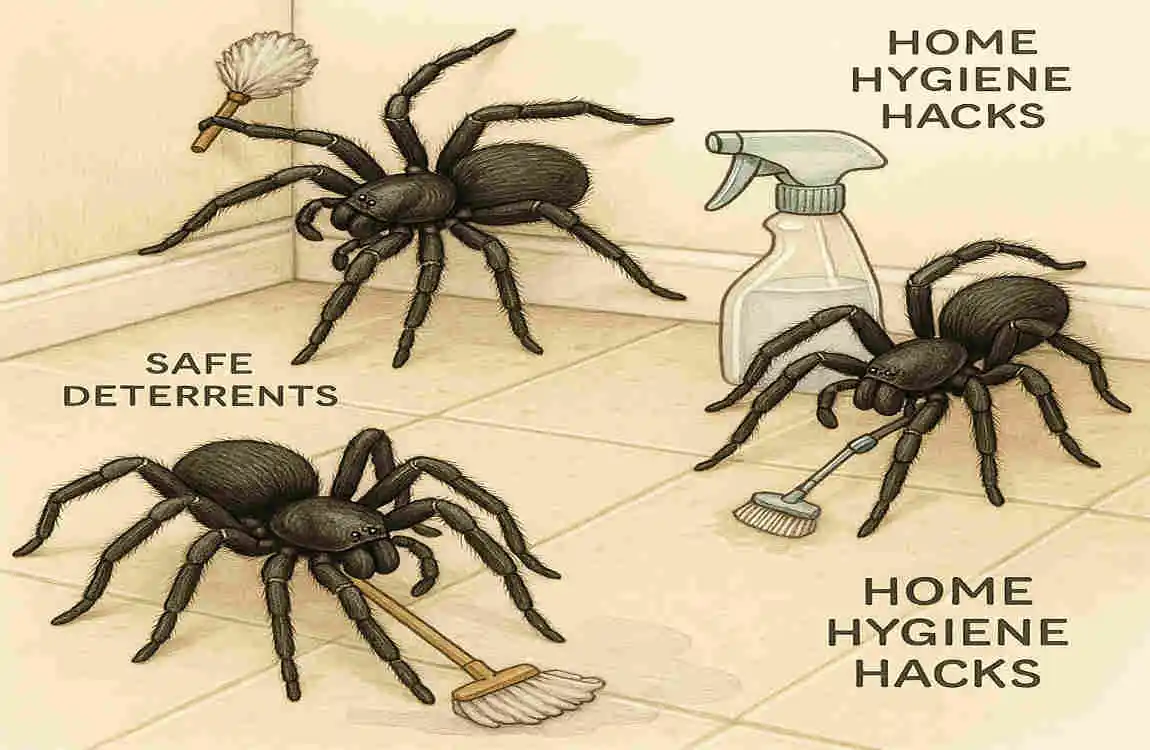 Are Black House Spiders Cleaning Tips: Safe Deterrents and Home Hygiene Hacks to Reduce Spider Encounters