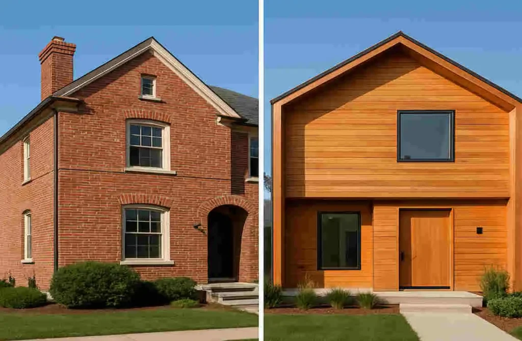 Brick vs. Wood Homes: Which Is Better for Durability, Cost, and Style Brick vs. Wood Homes: Which Is Better for Durability, Cost, and Style