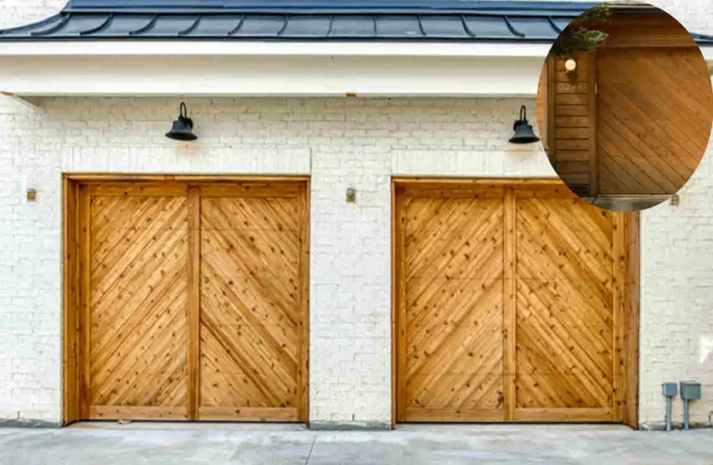 how to make wooden garage doors