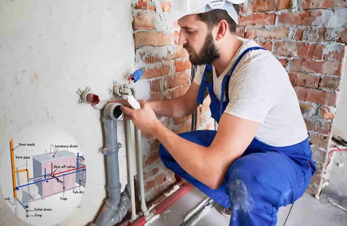 how to install plumbing in a new house