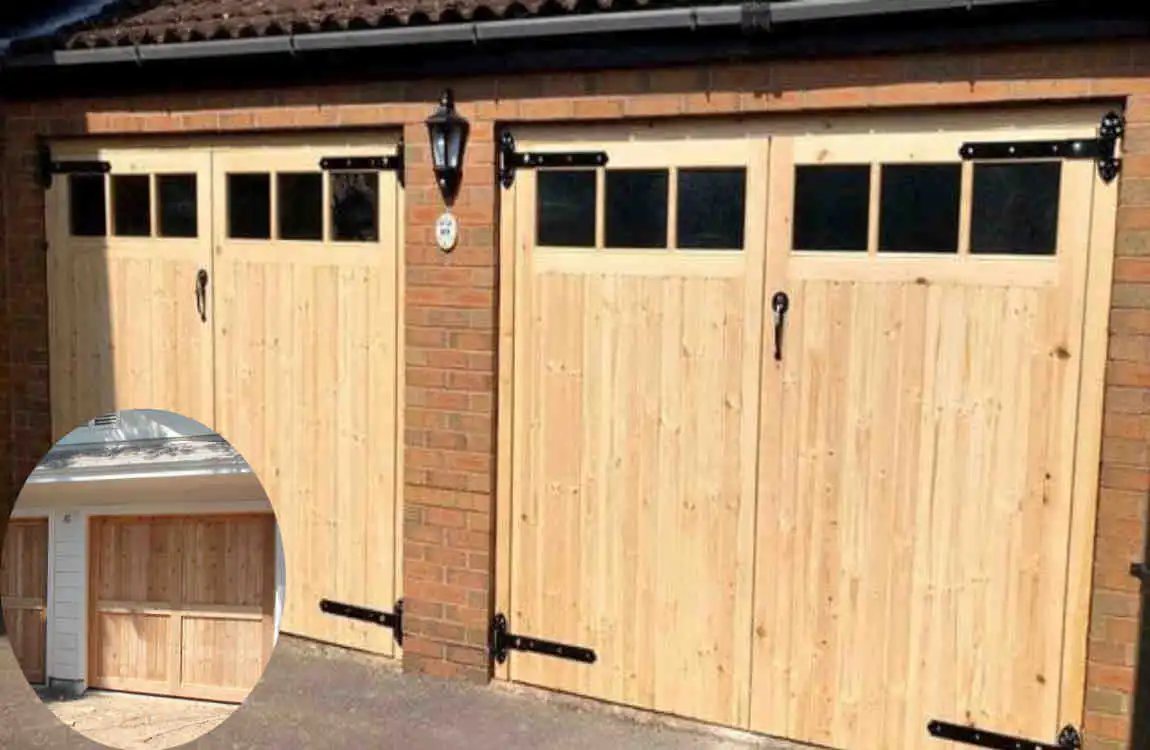 how to make wooden garage doors
