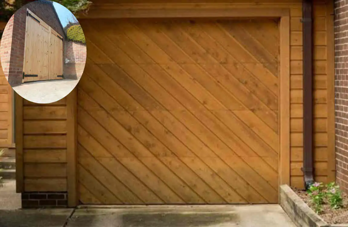 how to make wooden garage doors