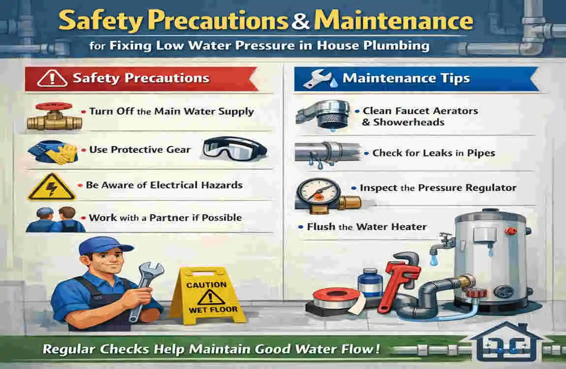 how to adjust water pressure in house plumbing