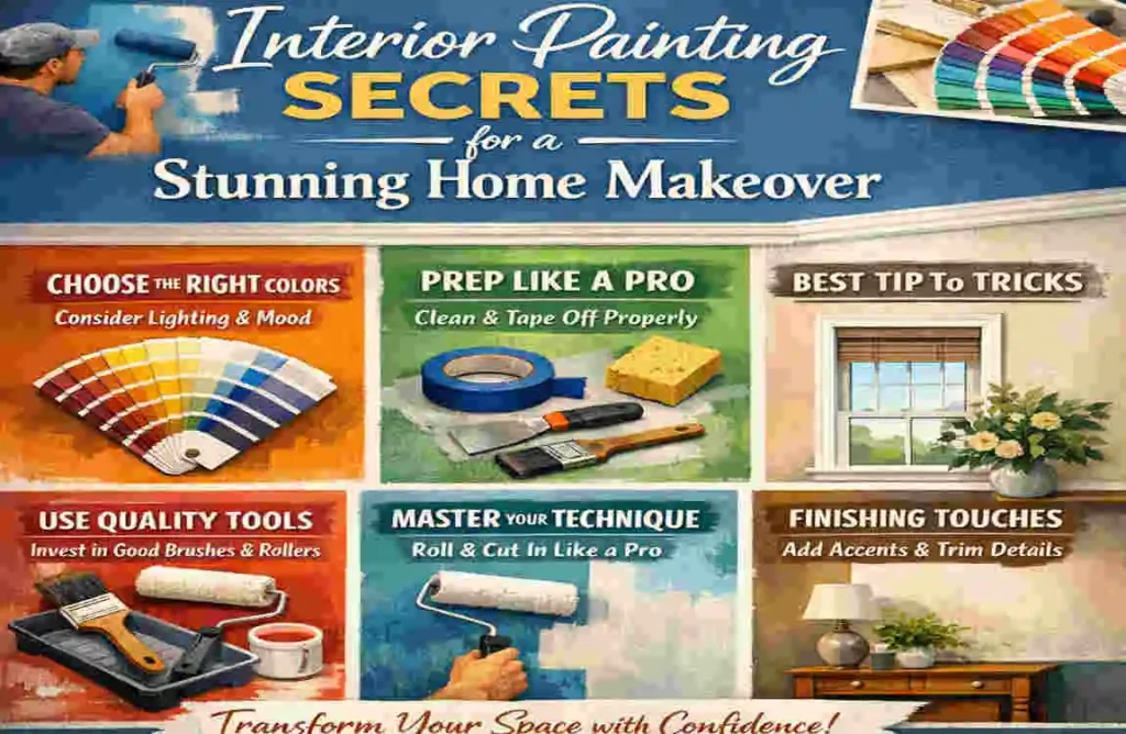 How to Paint a House Interior