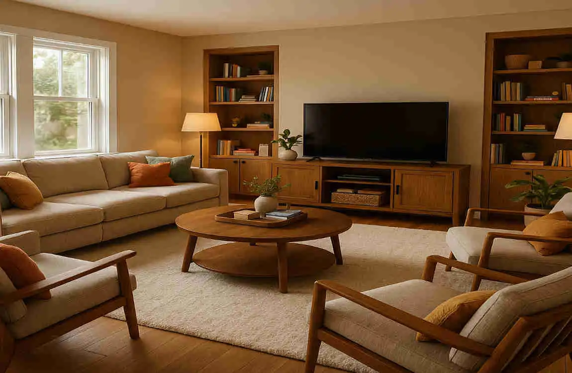 Maximizing Comfort and Space: How a Family of Four Thrives in a Three-Bedroom Home