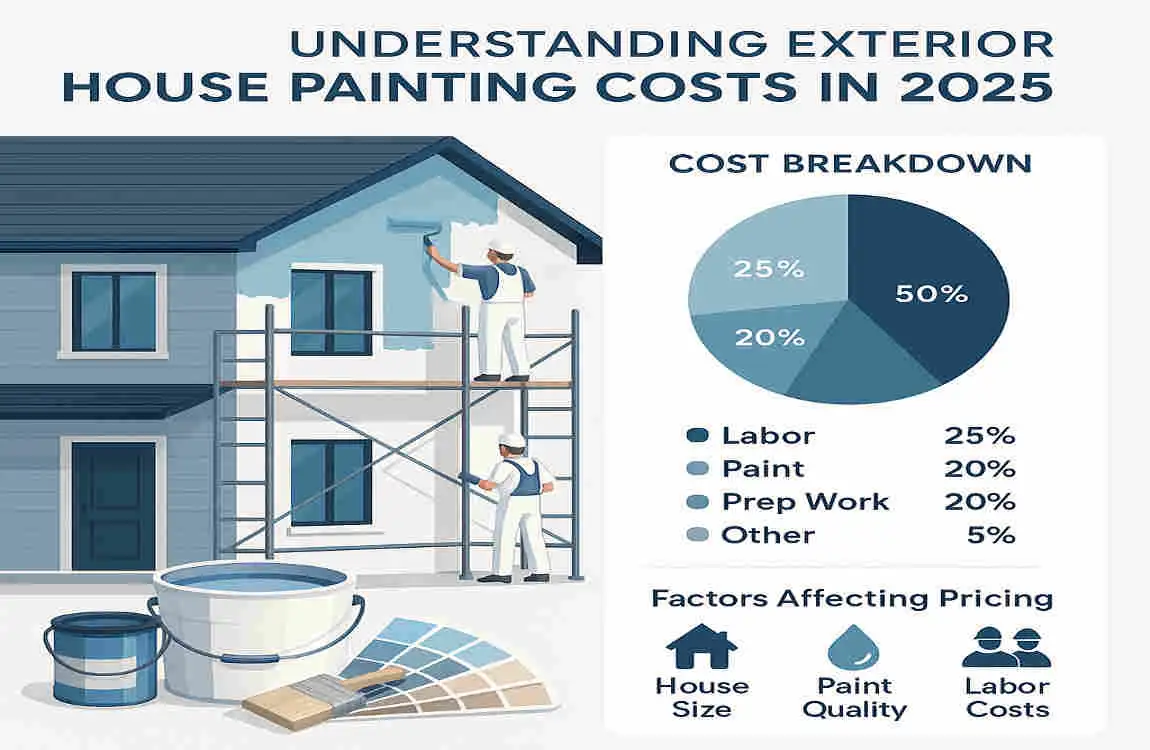 How Much Does It Cost to Paint the Exterior of a House in 2025? Complete Guide and Price Breakdown