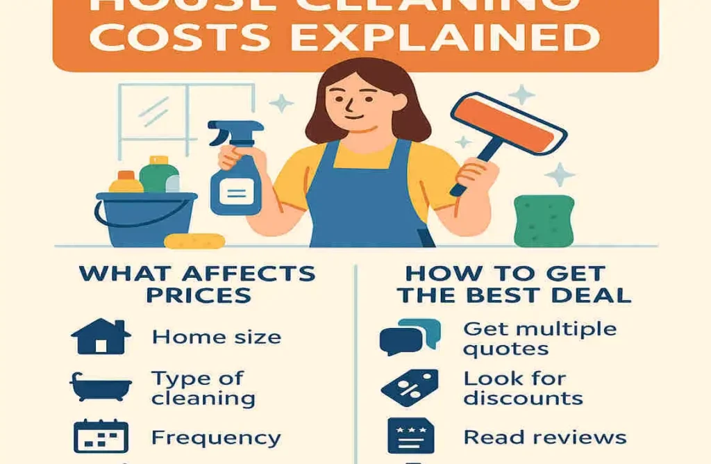 House Cleaning Costs Explained: What Affects Prices and How to Get the Best Deal
