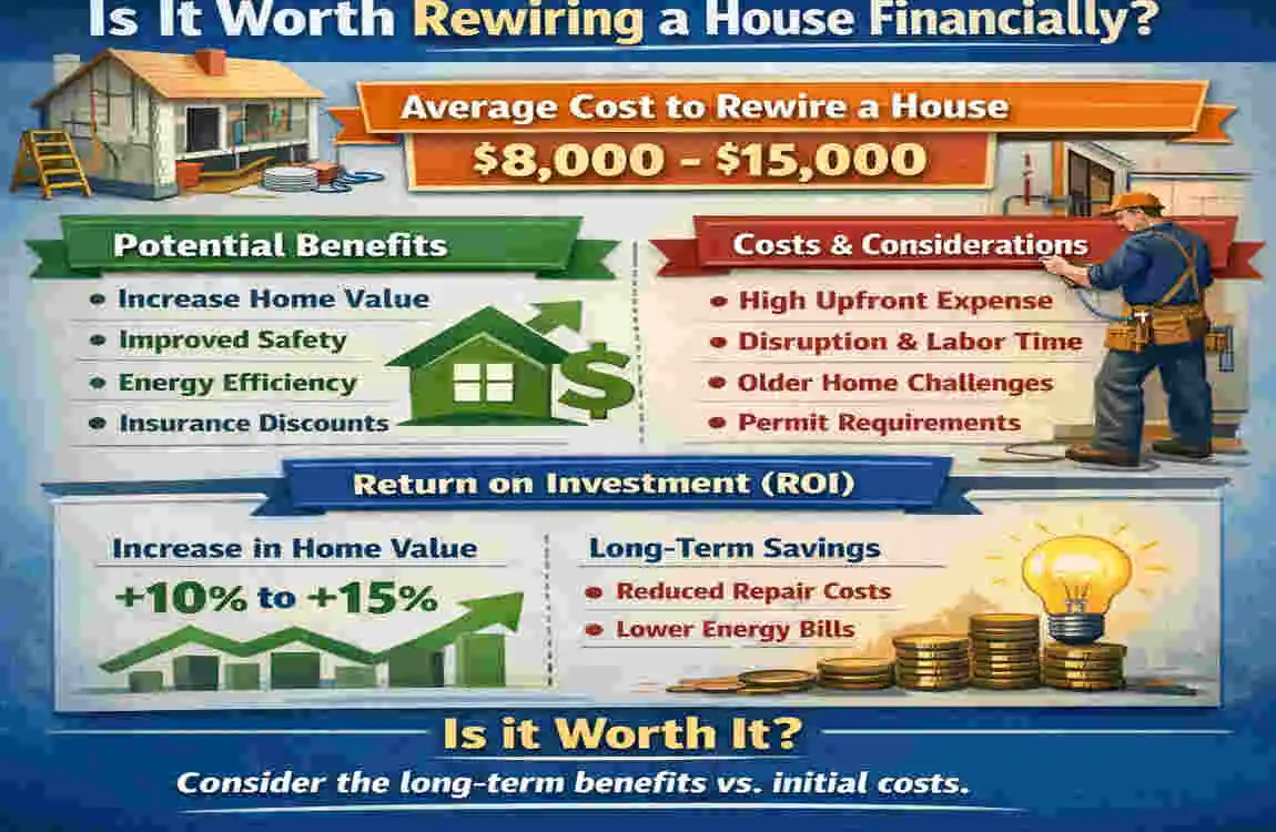 is it worth rewiring a house