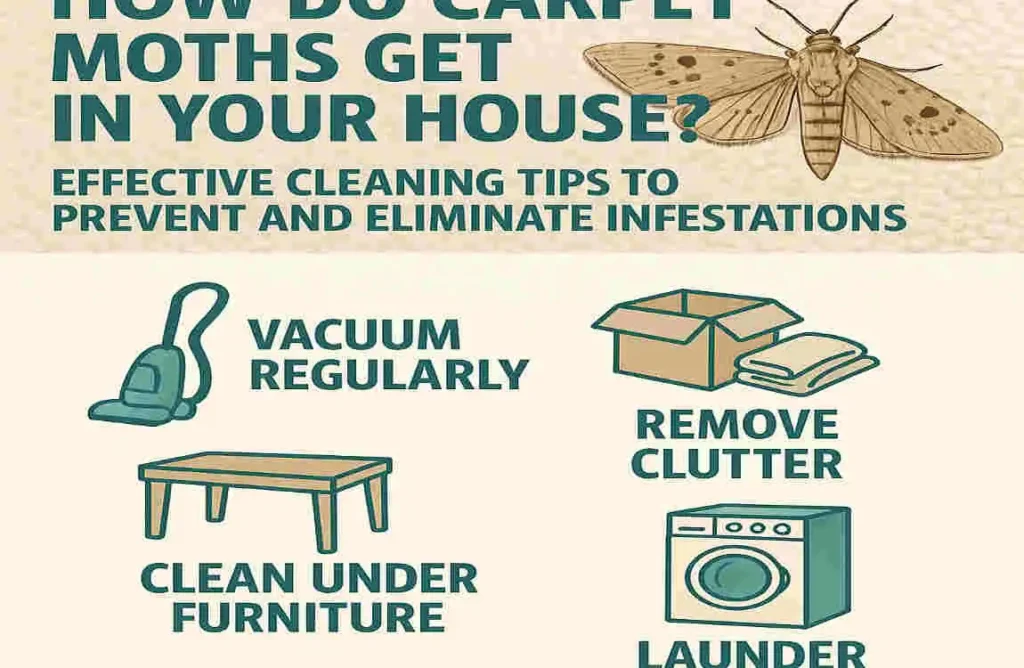 How Do Carpet Moths Get in Your House? Effective Cleaning Tips to Prevent and Eliminate Infestations