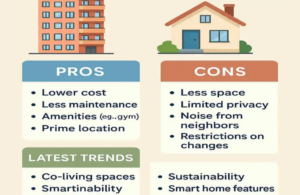 Are Apartments Better Than Houses? Pros, Cons, and Latest Trends Explained
